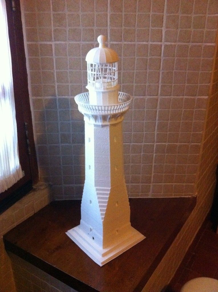 2014-12-31_12.31.28_display_large.jpg Download free STL file Green Cape Lighthouse Model • 3D printable design, Ogubal3D