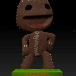 fan-art-sackboy-3d-model-stl.jpg Archivo STL Sackboy - Una Gran Aventura fan art・Modelo de impresora 3D para descargar