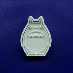 135776665_436679541084820_8921682688821329102_n.jpg Archivo STL Cortante Para Galletita de Chu Totoro Cookie Cutter・Modelo para descargar e imprimir en 3D