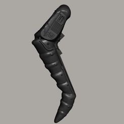 mantisaur-leg.jpg OBJ file Mantisaur Leg Masters of the Universe vintage toy・3D printer design to download
