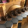 IMG_0127.jpg 3D file COLISEUM SET - "HEX" TILES FOR A HIGHLY DETAILED 3D GAME BOARD.・Model to download and 3D print