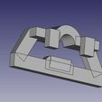 Kanon-Beugel-Bovenop.0.2-achteraanzicht.bmp.bmp.jpg Free STL file Playmobil 1980's civil war cannon top clip・3D printing design to download