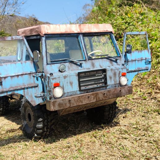 ahead-RC-Crawler-V036-SCX6-Cab-17.jpg Crawler V306 Cab SCX6 - 1/6 RC body