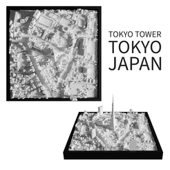 TOKYO_TOWER_1.png 3d-Modell des Tokio-Turms, Tokio