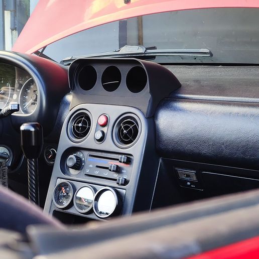 Mazda MX-5 Miata NA6 52mm Gauge Pod / Tombstone Extension