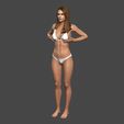 2.jpg Movie actress Jessica Alba in bikini -Rigged 3d character