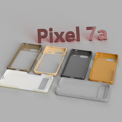 5.png Fichier STL Pixel 7a multidesign case set PLA/TPU (6 pcs)・Plan pour imprimante 3D à télécharger