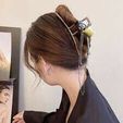 cadenashair.jpg 3d model padlock bun hair