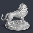 Screenshot-2026-06-19-214120.png Armored Regal Lion Statue - Ornate Fantasy Miniature