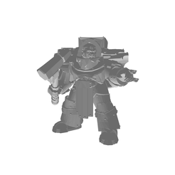 model-5.png Free STL file Epic scale grumpy siege legion leader・3D printable model to download