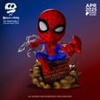 Spidey-1.jpg Spider-Man Mini 3D Printer File STL