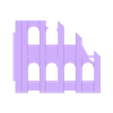 Drawing building side A4.STL Large tabletop gaming collapsed building