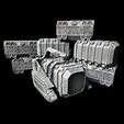 Cargo-Crate-Hauler-1-Mystic-Pigeon-Gaming-10.jpg Armored Cargo Crates and Hauler Sci Fi and Industrial Tabletop Terrain