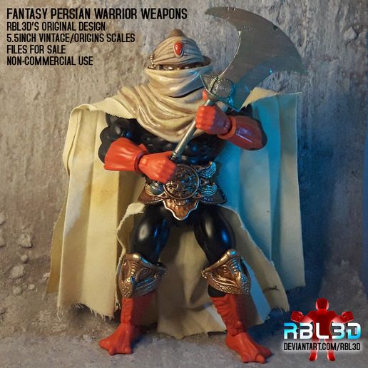 RBL3D_Persian_weapons6.jpg Fantasy Persian Warrior Weapons (motu compatible)