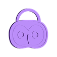Tag_Keyring_Owl.stl Free STL file Critter Tags・3D printing template to download