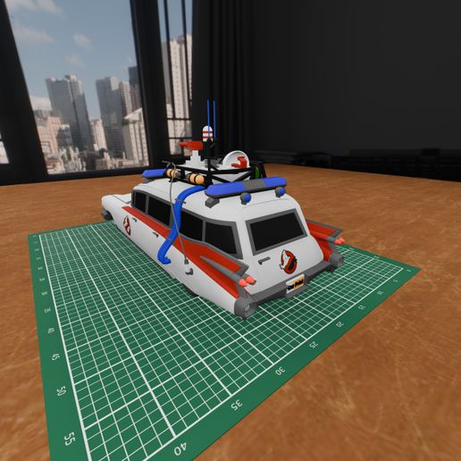 Ecto-Ghostbusters-cadilac-rc-3d-print-stl.jpg RC 1/10 Ecto 1 Ghostbusters