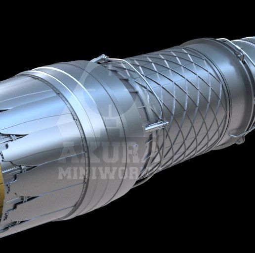 ️ F100 PW220 Jet Engine Replica・ STL File for 3D printing・Cults