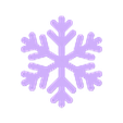 copo de nieve 1-2.STL Cookie Cutter Frozen Snowflake