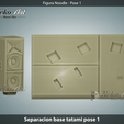 separacion pose 1.3.png Noodle Gorillaz figure 3D print model