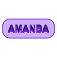 Amanda.stl Amanda-Name tag