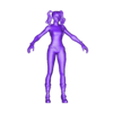 Harley Quinn.obj Harley Quinn Lowpoly Rigged