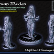 maiden.png Drown Maiden - 28mm Gaming - Depths of Savage Atoll