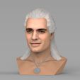 untitled.1723.jpg Geralt of Rivia The Witcher Cavill bust full color 3D printing