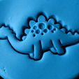 KAT_2927.jpg Cookie Cutter - Stegosaurus  - Dinosaur