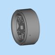 4.jpg Lowrider big wheels for RC car Donk Rims Gangster wheels 3D print