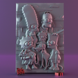 render.png STL-Datei Die Simpsons kostenlos・3D-druckbare Vorlage zum herunterladen