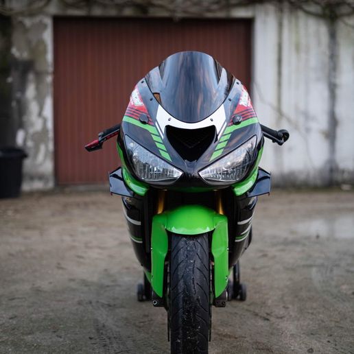 👽 Fins for ZX6R 2005-2006 KAWAZAKI・ STL File for ・Cults