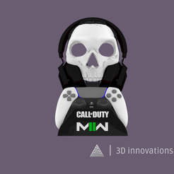 imagem-suporte-call-of-duty.png STL-Datei UNTERSTÜTZUNG KOPFHÖRER JOYSTICK PS5/PS4 COD MW2・Design für 3D-Drucker zum herunterladen