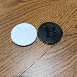 STL file Wooden plank - board game resource tokens 🪵・3D printing