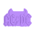 ac dc cuernos.stl PACK x4 AC DC - CUPS/ CHOPS