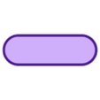 72x25mm_Biker_10x3.stl Plain Oval MagBase (3mm thick magnets)