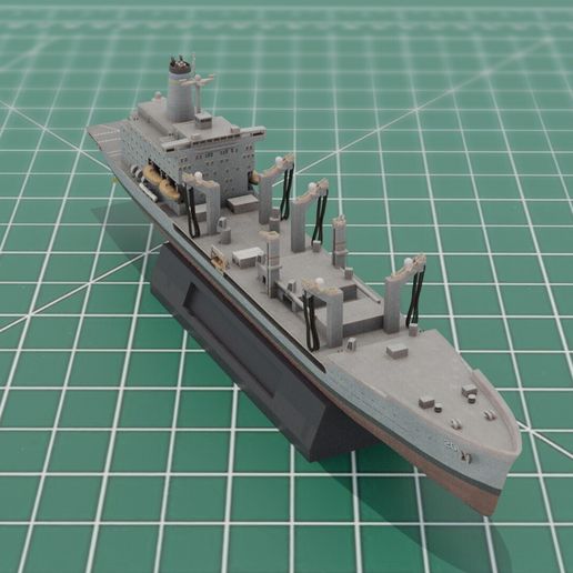 HenryJKaiser Replenishment Oiler US Navy 3DModel