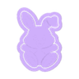 conejo5 cys.stl STL file Rabbit cookie cutter - rabbit cookie cutter・Model to download and 3D print, DENA