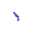 00005_Ureter.stl 3D Model of Urinary System - generated from real patient