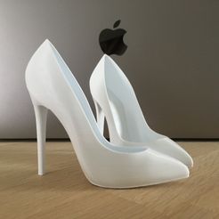 IMG_5758.JPG STL file High heels Pump・Model to download and 3D print