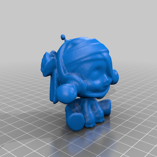 Little Spirit girl（generated by Revopoint POP） 3D model