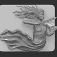 09ZBrush-Document.jpg GIRL PLAYING THE VIOLIN-WAll art statue