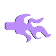 DRAGON_Fire tail.stl STL file SHAPE SHAKER DRAGON・3D print design to download