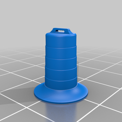 Gaslands_Construction_Barrel.png Free STL file Gaslands Construction Barrel・3D printer design to download