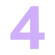 4.STL 3D font "Keep Calm" | Police 3D
