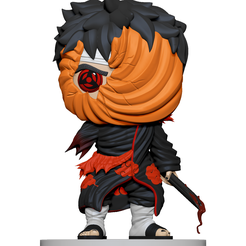 1.png STL file FUNKO OBITO WITH BROKEN MASK・Design to download and 3D print