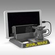 Untitled 559.jpg BABY YODA - ANDROID - CELL PHONE AND TABLET HOLDER