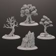 3-17.jpg "Fallen Kingdom" Ultimate Scenery Bundle - 22 High-Detail STL Models