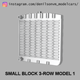 02.png Radiator for 60s and 70s Small Block Muscle Cars in 1/24 1/25 scale
