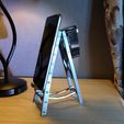 IMG_6541.JPG CELL PHONE AND WATCH HOLDER ON A STEP LADDER