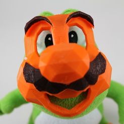 IMG_5732_display_large_display_large.jpg Free STL file 16 Bit Plumber Mask・3D printing idea to download